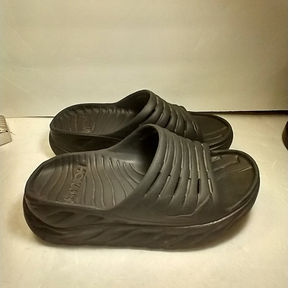 Hoka One One Black Sandals - Picture 2 of 10